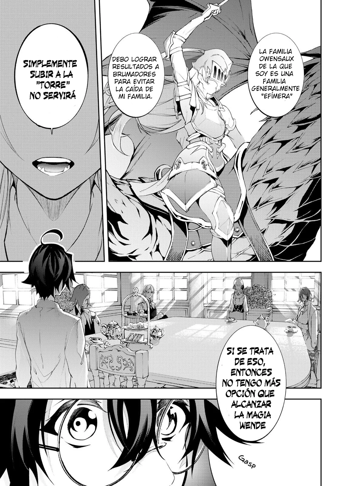 Tsue to Tsurugi no Wistoria Capítulo 12 - Página 11 en español