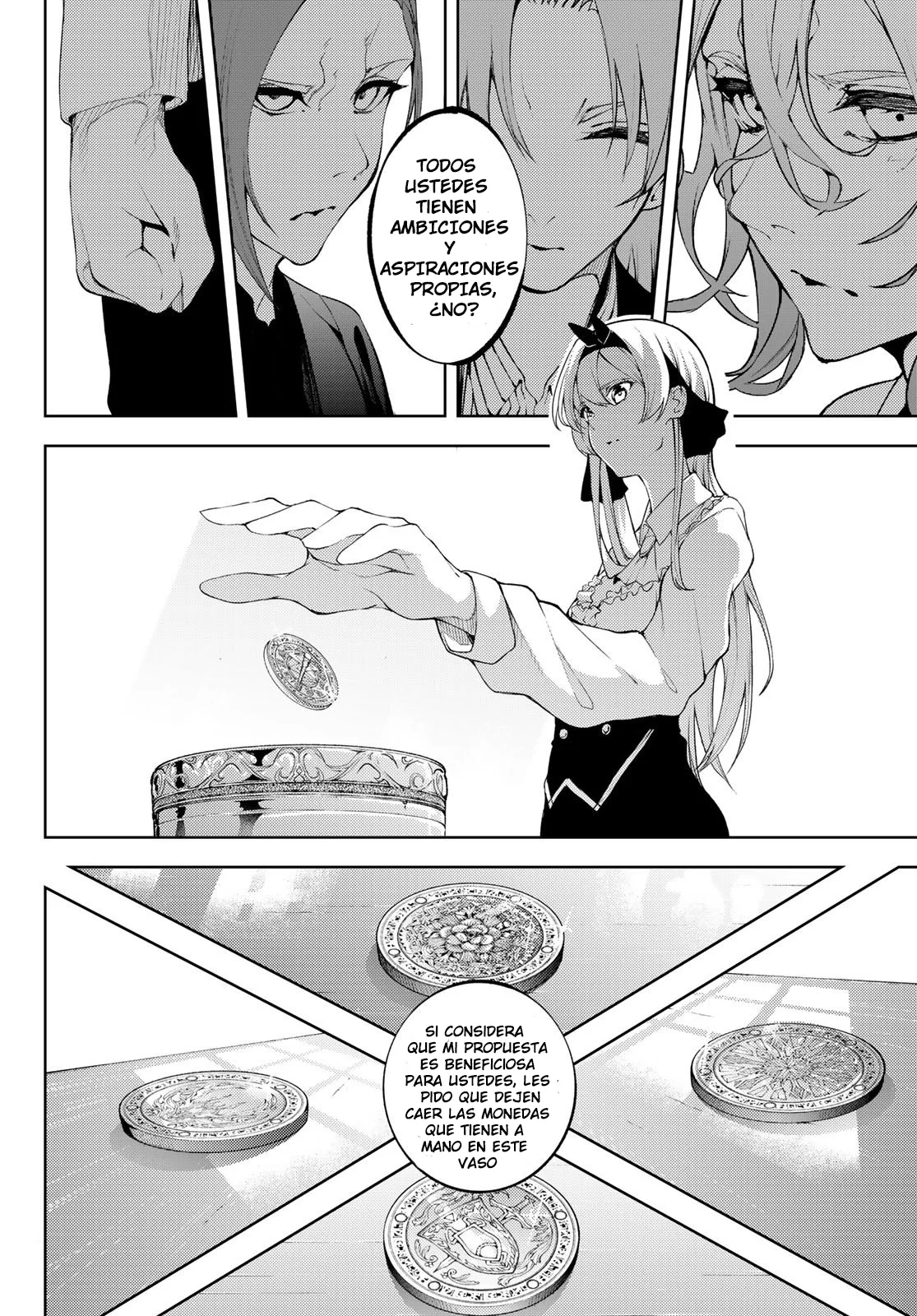 Tsue to Tsurugi no Wistoria Capítulo 12 - Página 12 en español