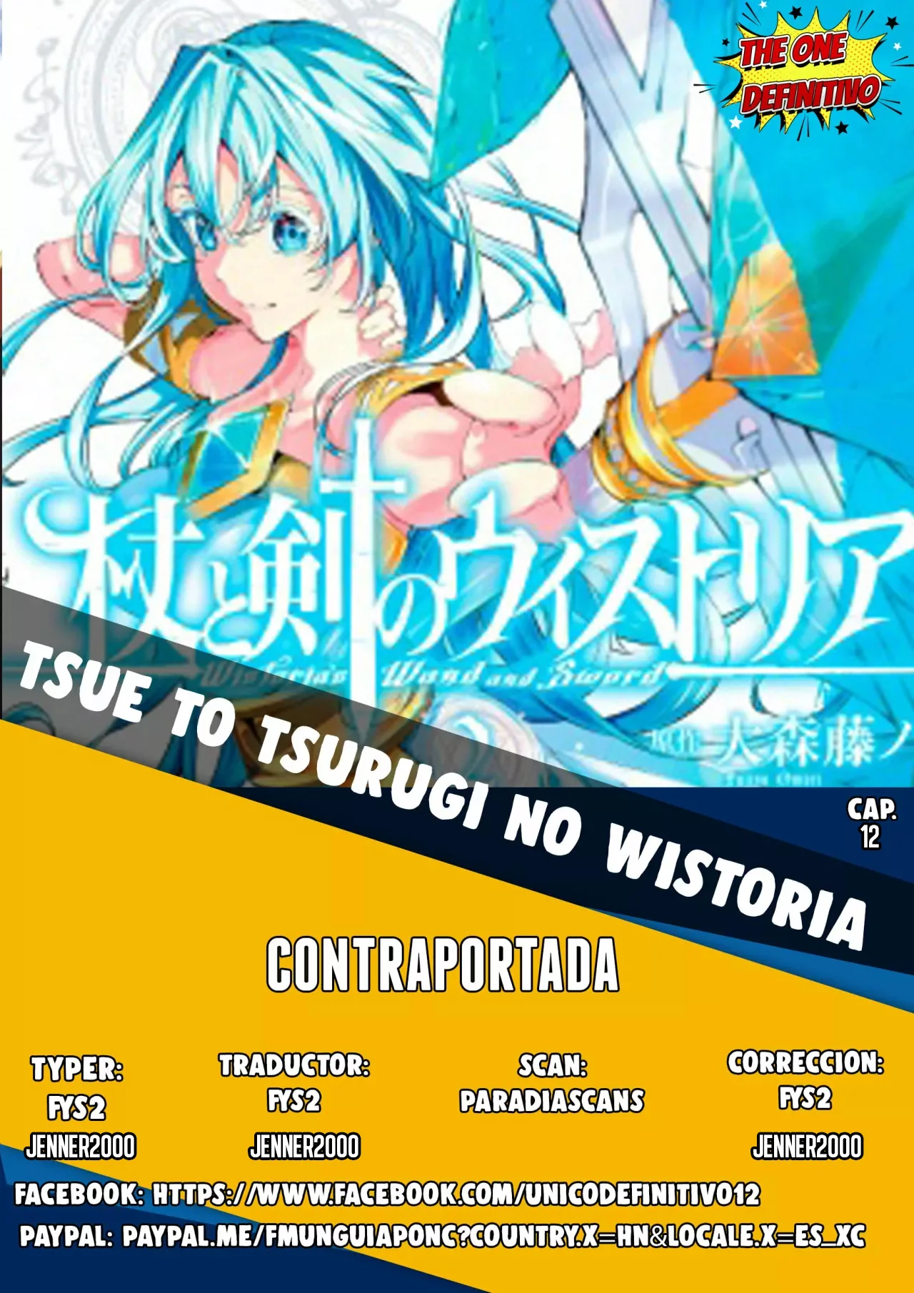 Tsue to Tsurugi no Wistoria Capítulo 12 - Página 42 en español