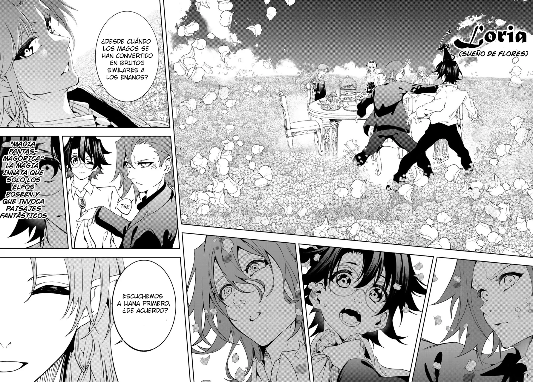Tsue to Tsurugi no Wistoria Capítulo 12 - Página 5 en español