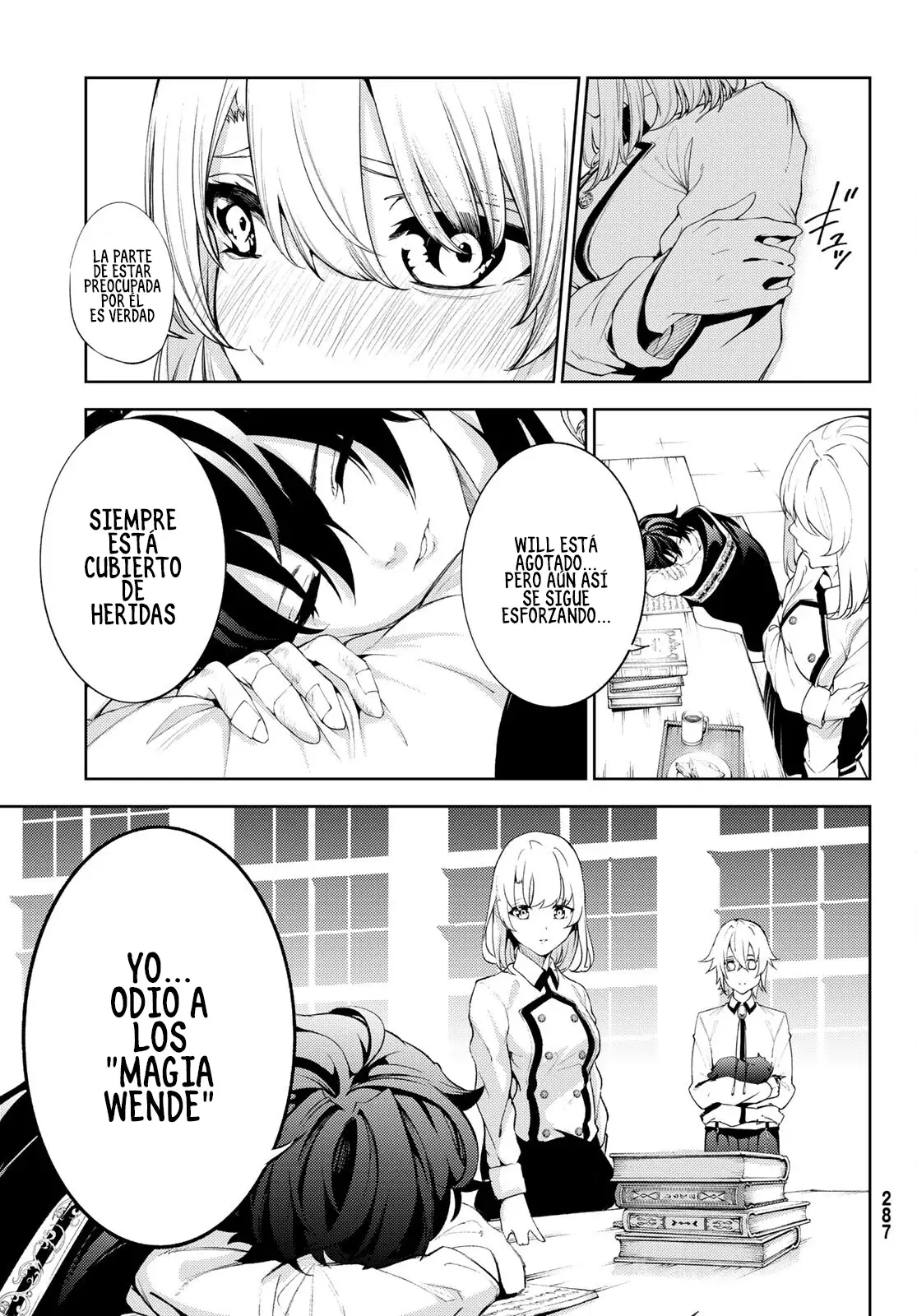 Tsue to Tsurugi no Wistoria Capítulo 21 - Página 21 en español