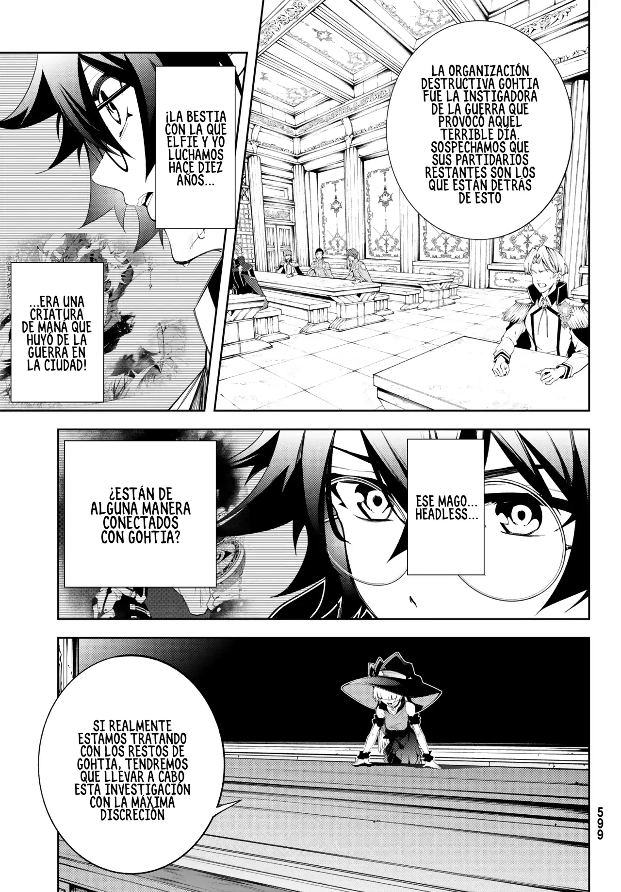 Tsue to Tsurugi no Wistoria Capítulo 41 - Página 7 en español