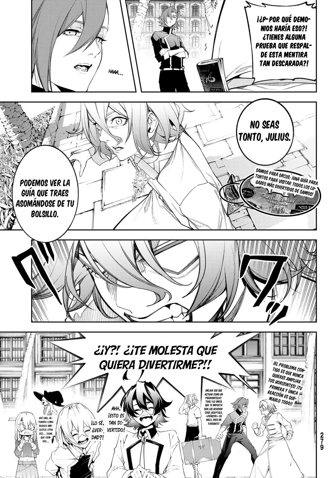 Tsue to Tsurugi no Wistoria Capítulo 65 - Página 10 en español