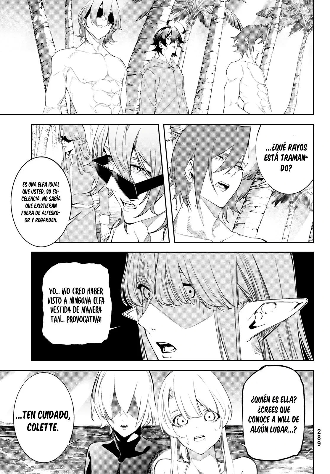 Tsue to Tsurugi no Wistoria Capítulo 65 - Página 19 en español
