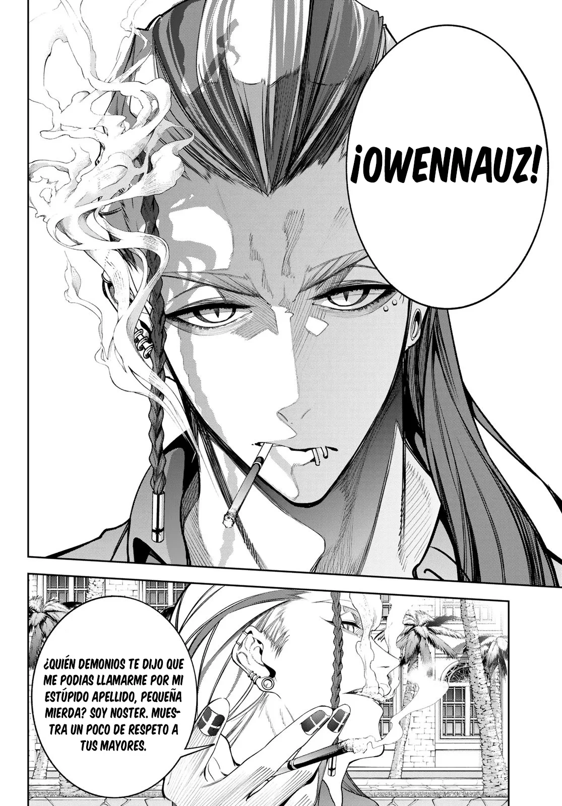 Tsue to Tsurugi no Wistoria Capítulo 65 - Página 28 en español