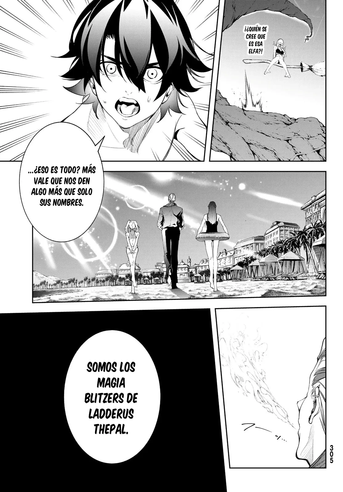 Tsue to Tsurugi no Wistoria Capítulo 65 - Página 35 en español