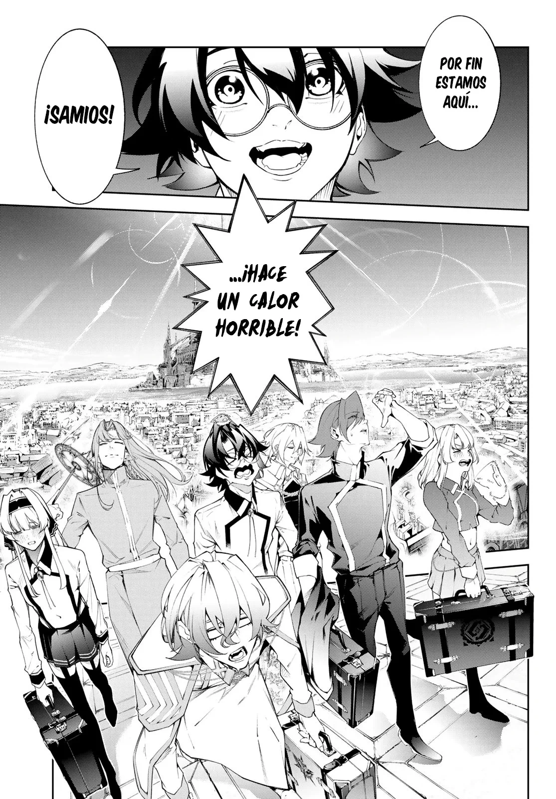 Tsue to Tsurugi no Wistoria Capítulo 65 - Página 5 en español