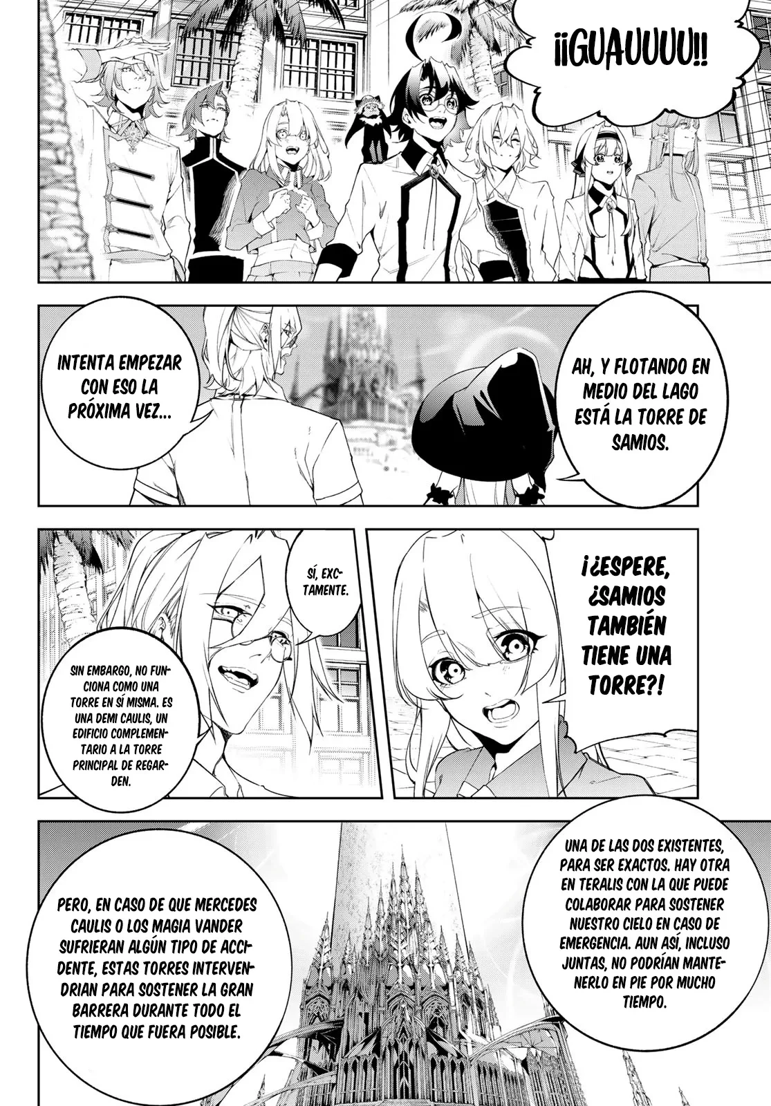 Tsue to Tsurugi no Wistoria Capítulo 65 - Página 7 en español