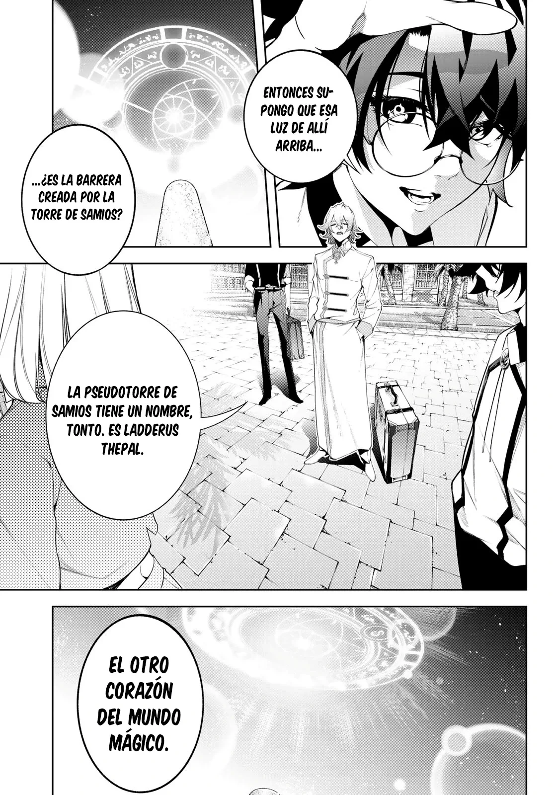 Tsue to Tsurugi no Wistoria Capítulo 65 - Página 8 en español