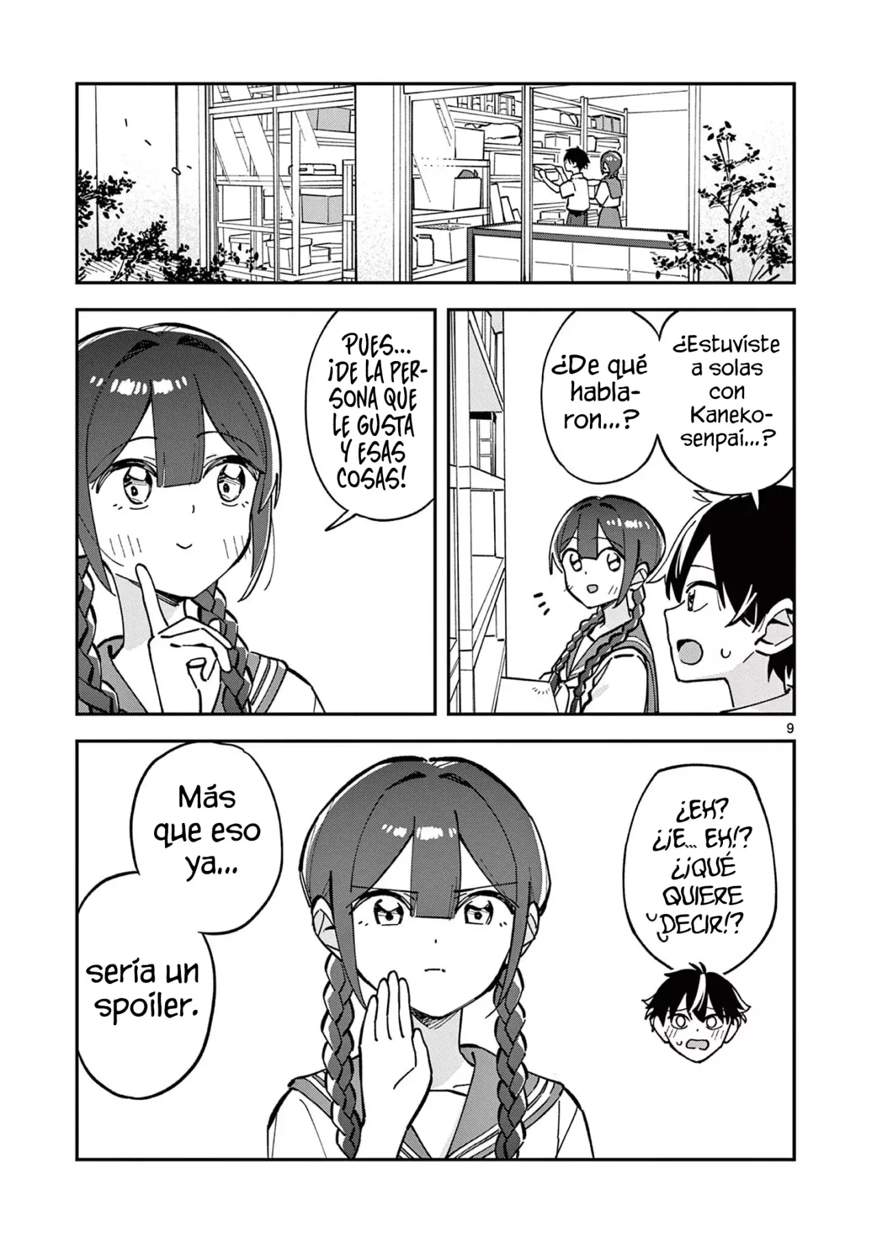 Después de la escuela, deambulamos por el espacio Capítulo 36 - Página 11 en español