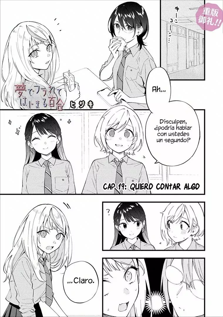 Our Yuri Started with Me Getting Rejected in a Dream Capítulo 19 - Página 3 en español