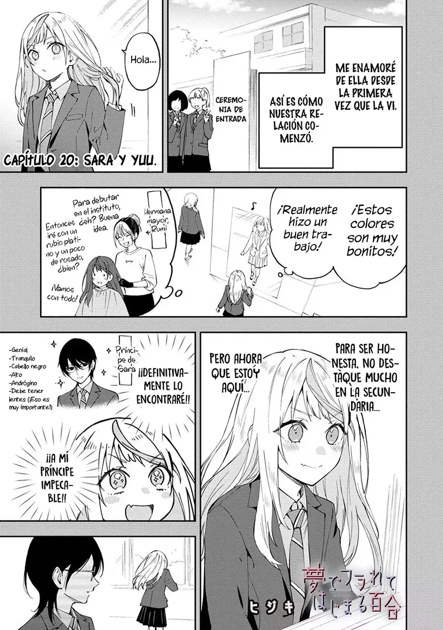 Our Yuri Started with Me Getting Rejected in a Dream Capítulo 20 - Página 3 en español
