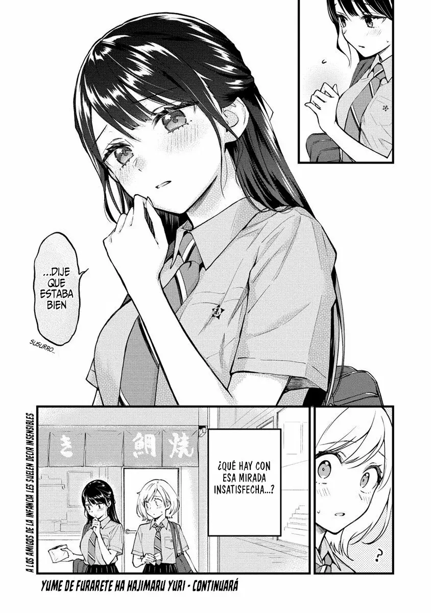 Our Yuri Started with Me Getting Rejected in a Dream Capítulo 3 - Página 10 en español