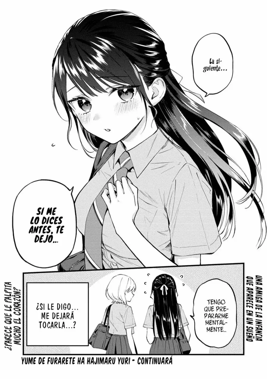 Our Yuri Started with Me Getting Rejected in a Dream Capítulo 4 - Página 8 en español