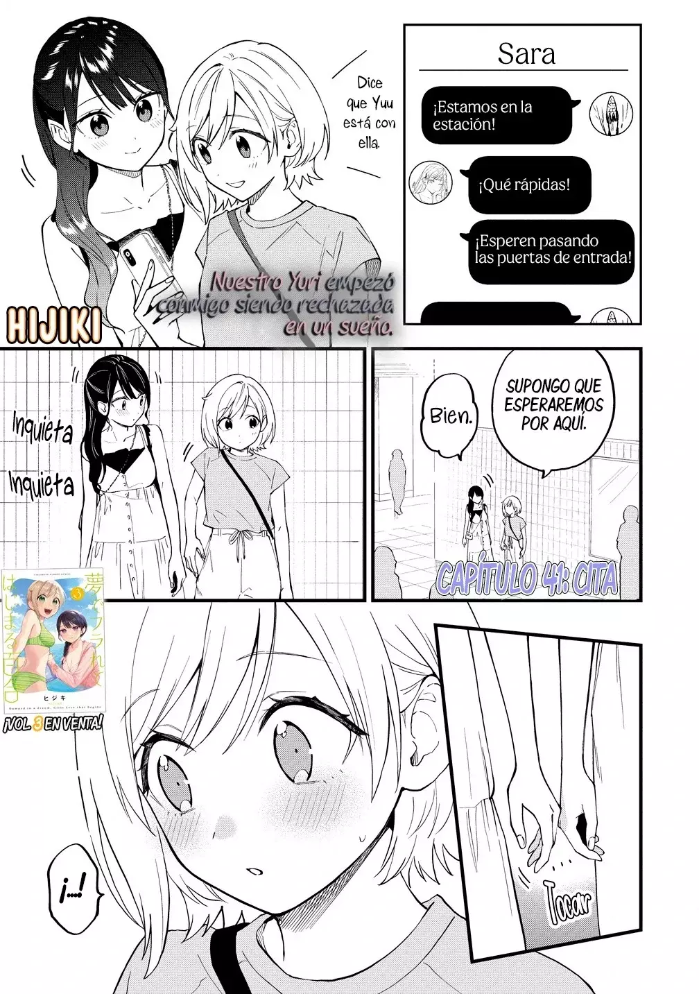 Our Yuri Started with Me Getting Rejected in a Dream Capítulo 41 - Página 3 en español