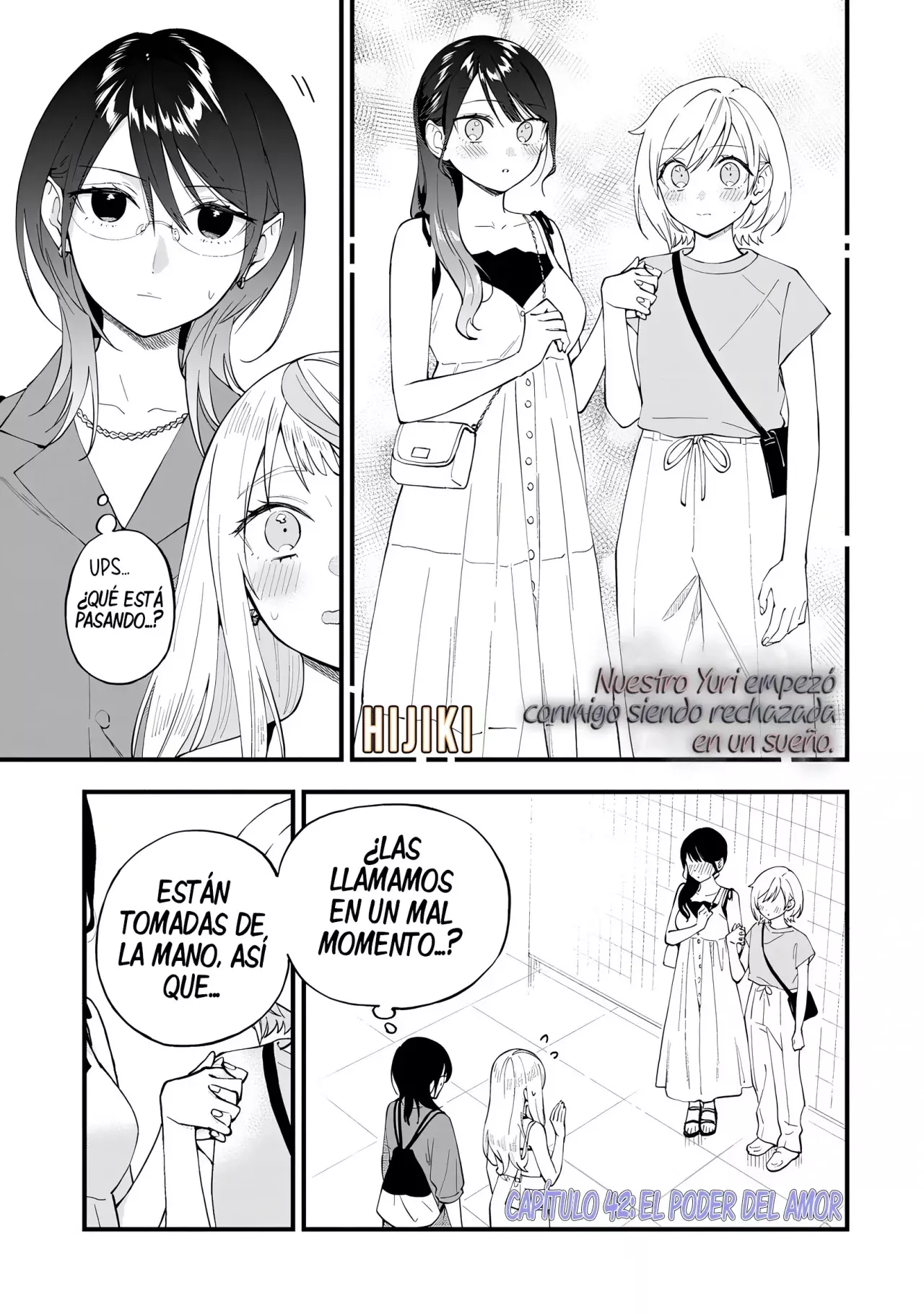 Our Yuri Started with Me Getting Rejected in a Dream Capítulo 42 - Página 3 en español