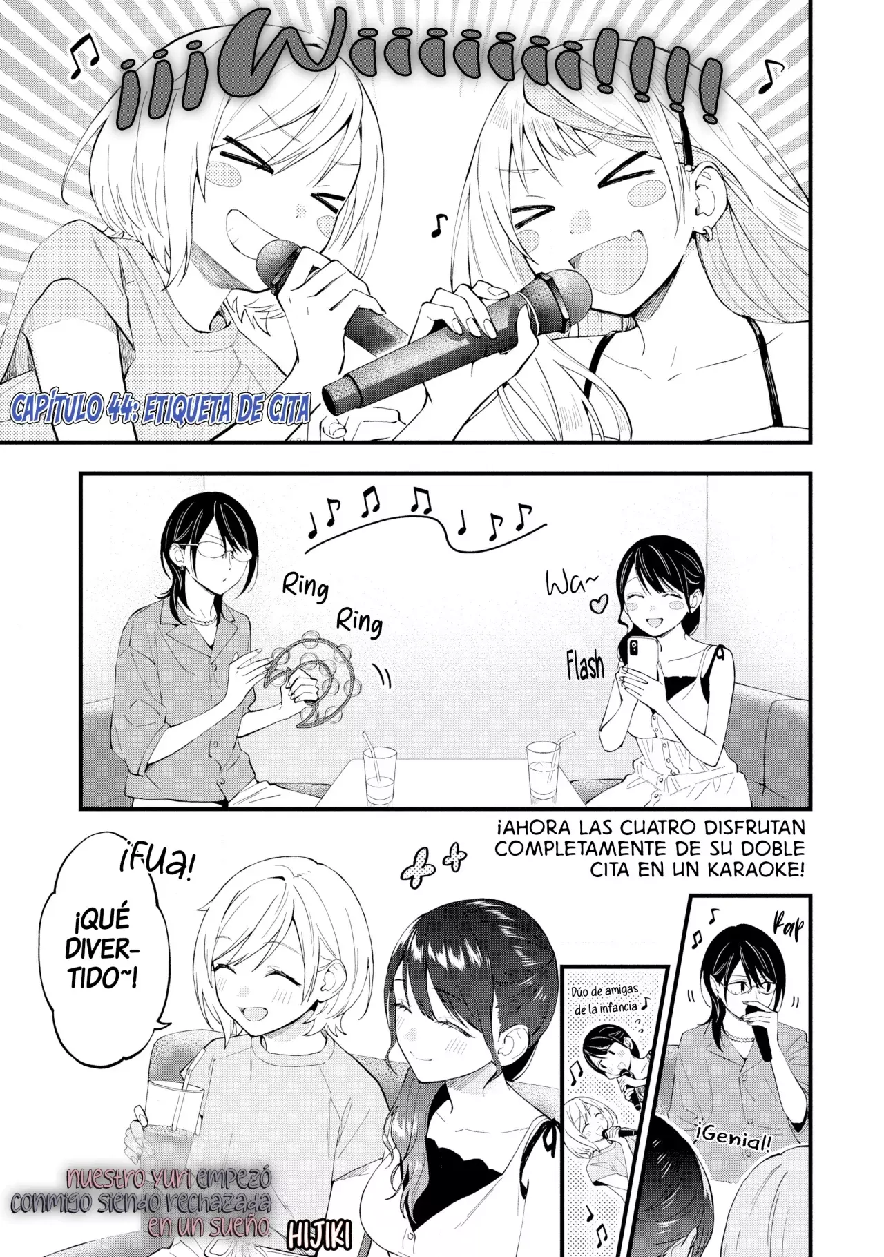 Our Yuri Started with Me Getting Rejected in a Dream Capítulo 44 - Página 3 en español