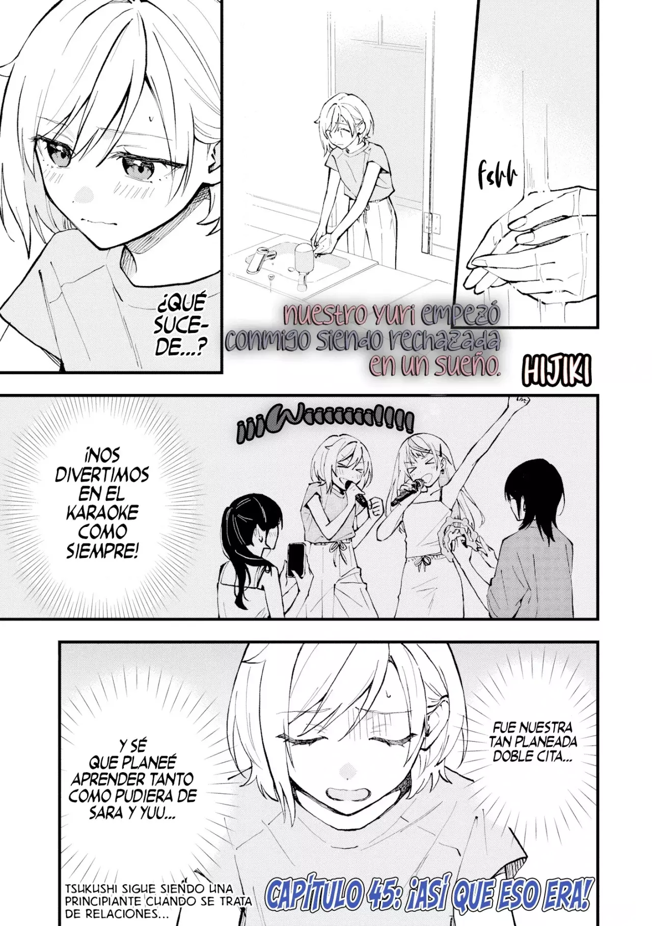 Our Yuri Started with Me Getting Rejected in a Dream Capítulo 45 - Página 3 en español