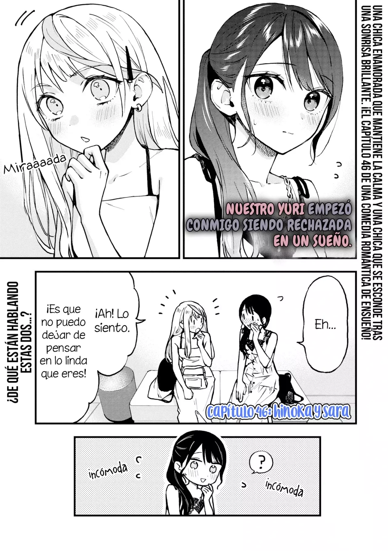 Our Yuri Started with Me Getting Rejected in a Dream Capítulo 46 - Página 3 en español