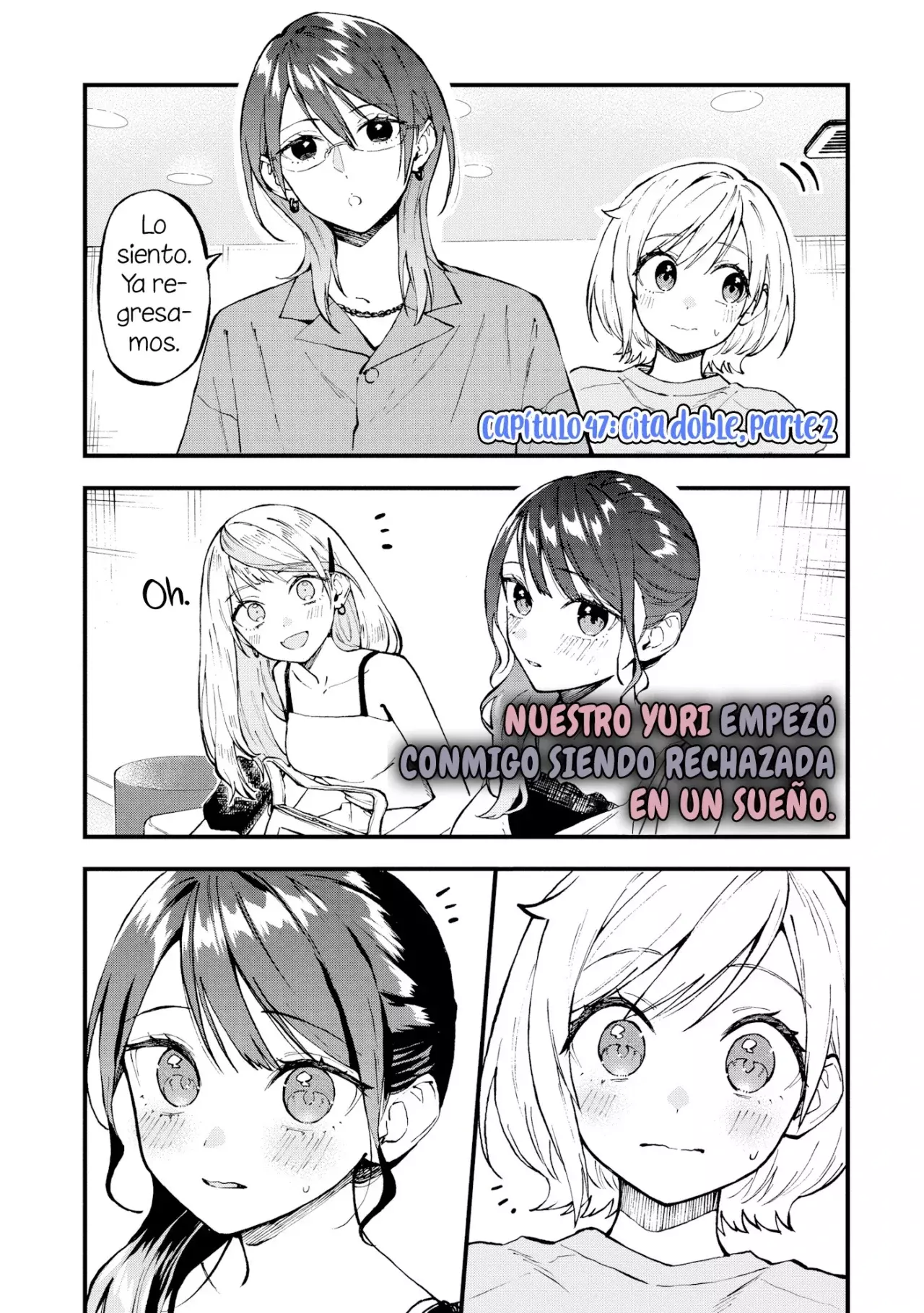 Our Yuri Started with Me Getting Rejected in a Dream Capítulo 47 - Página 3 en español