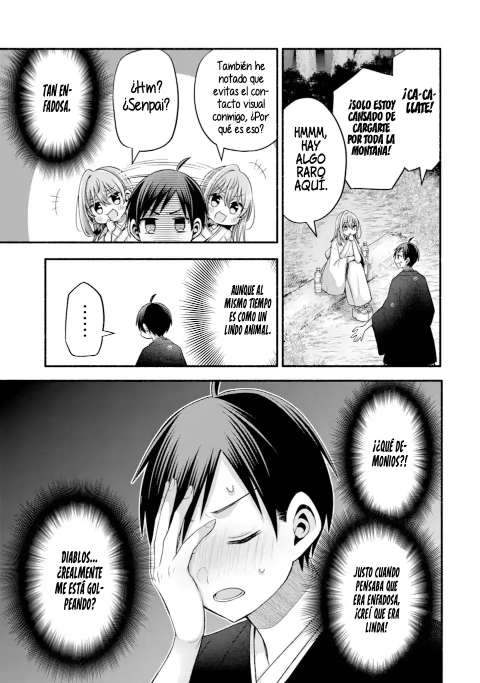Tomodachi no Imouto ga Ore ni Dake Uzai Capítulo 31.1 - Página 17 en español