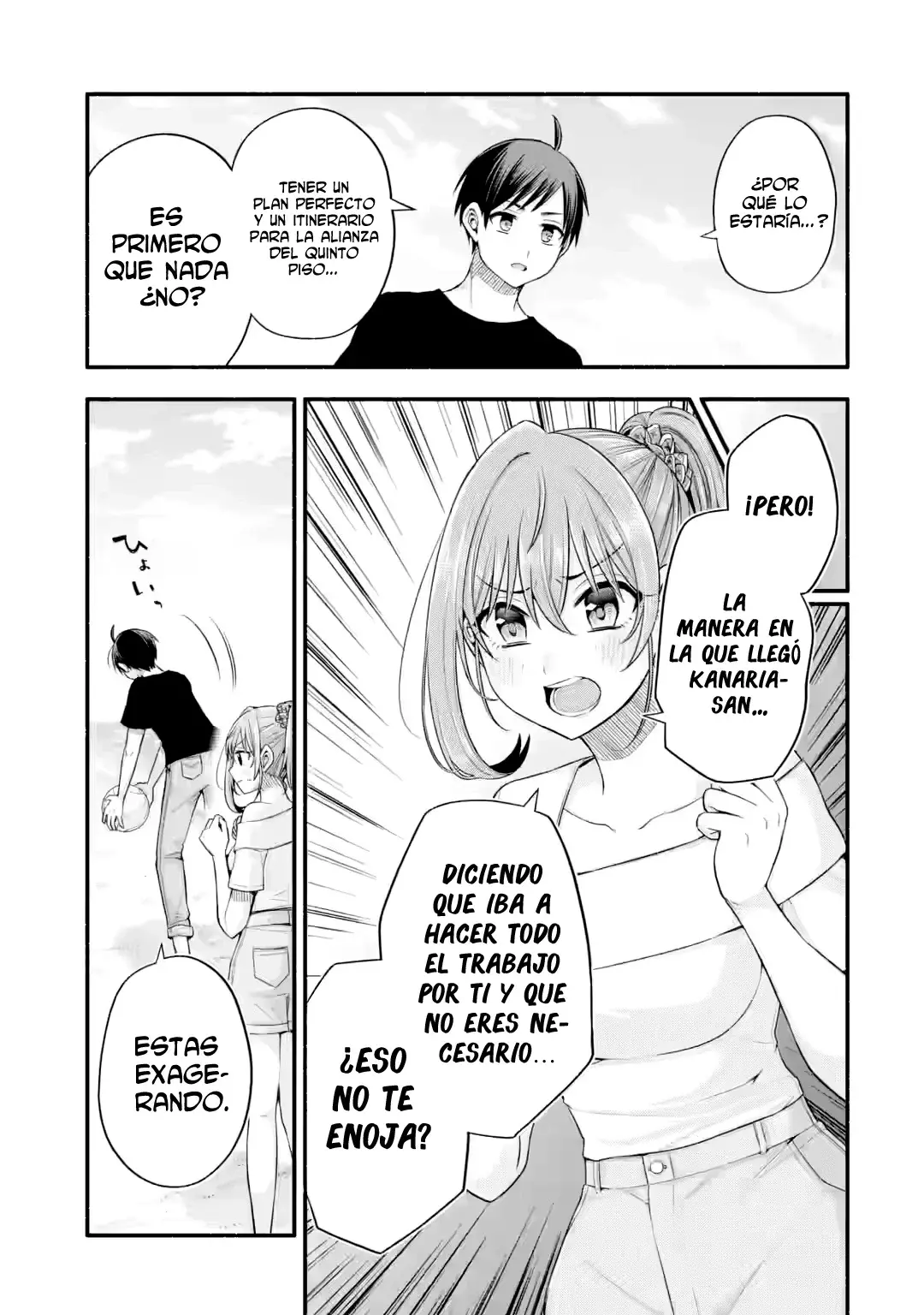 Tomodachi no Imouto ga Ore ni Dake Uzai Capítulo 37.1 - Página 7 en español