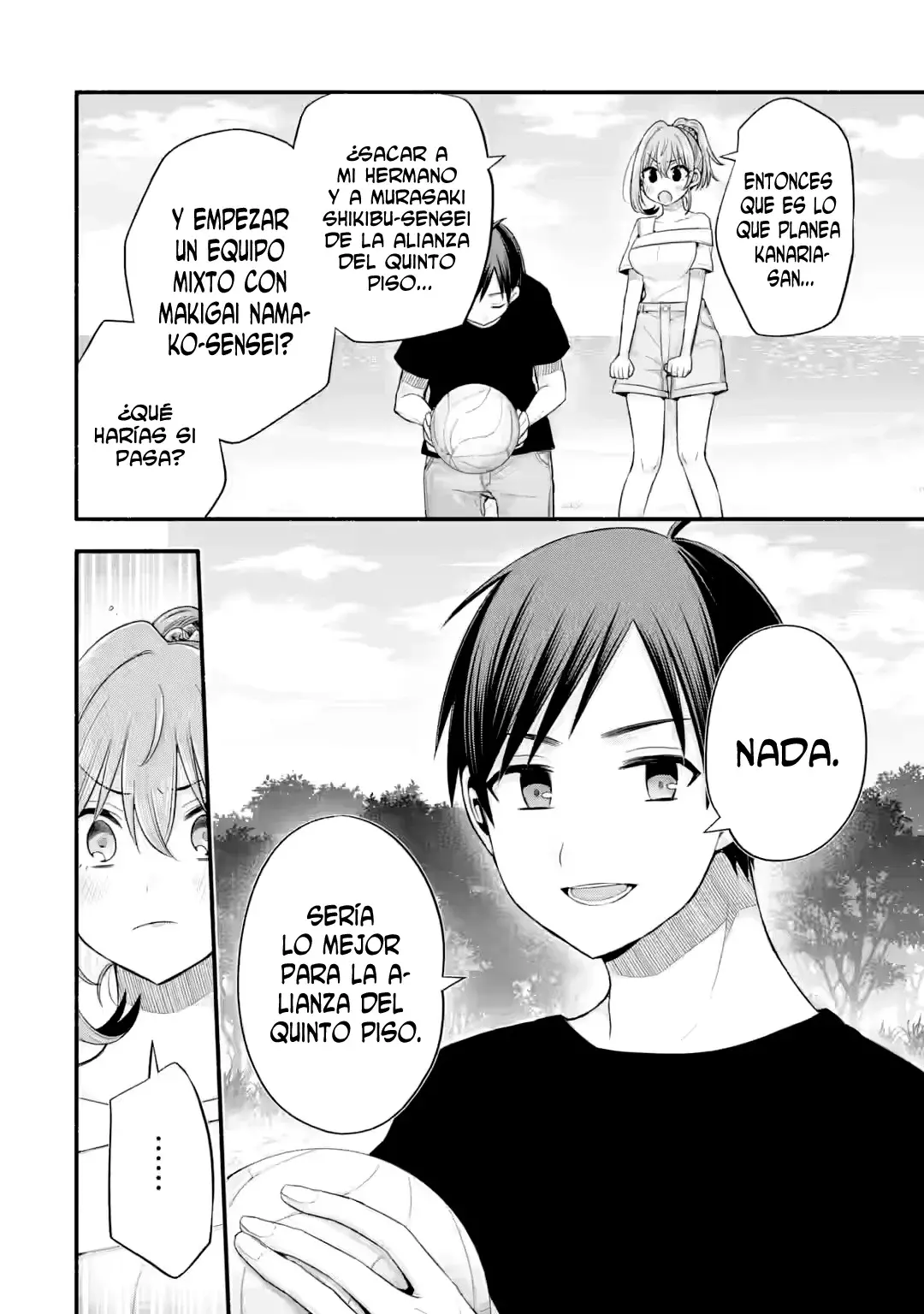 Tomodachi no Imouto ga Ore ni Dake Uzai Capítulo 37.1 - Página 8 en español