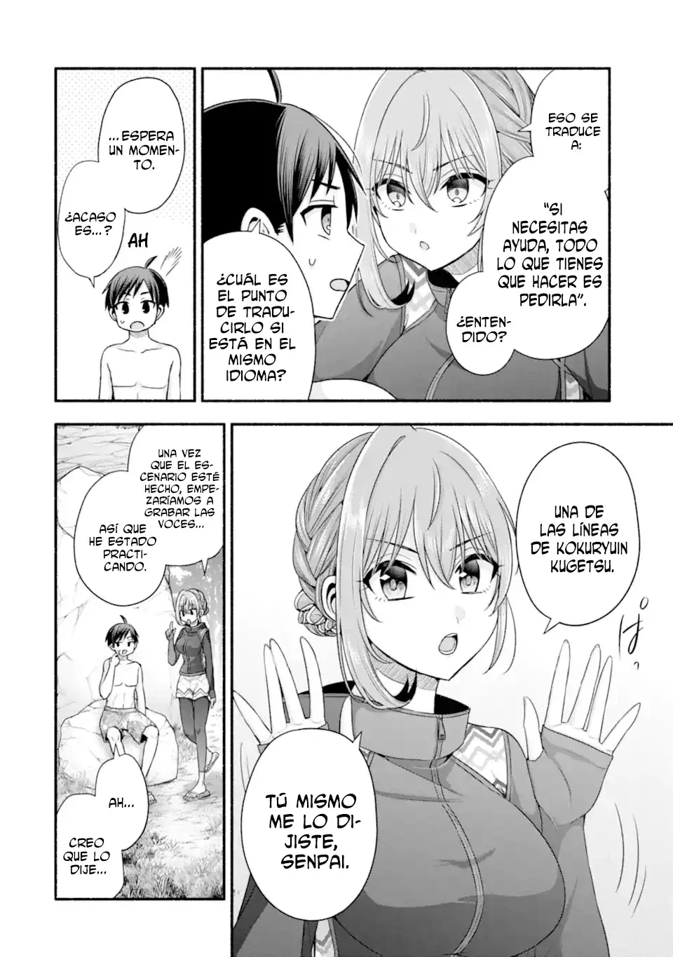 Tomodachi no Imouto ga Ore ni Dake Uzai Capítulo 38.1 - Página 12 en español