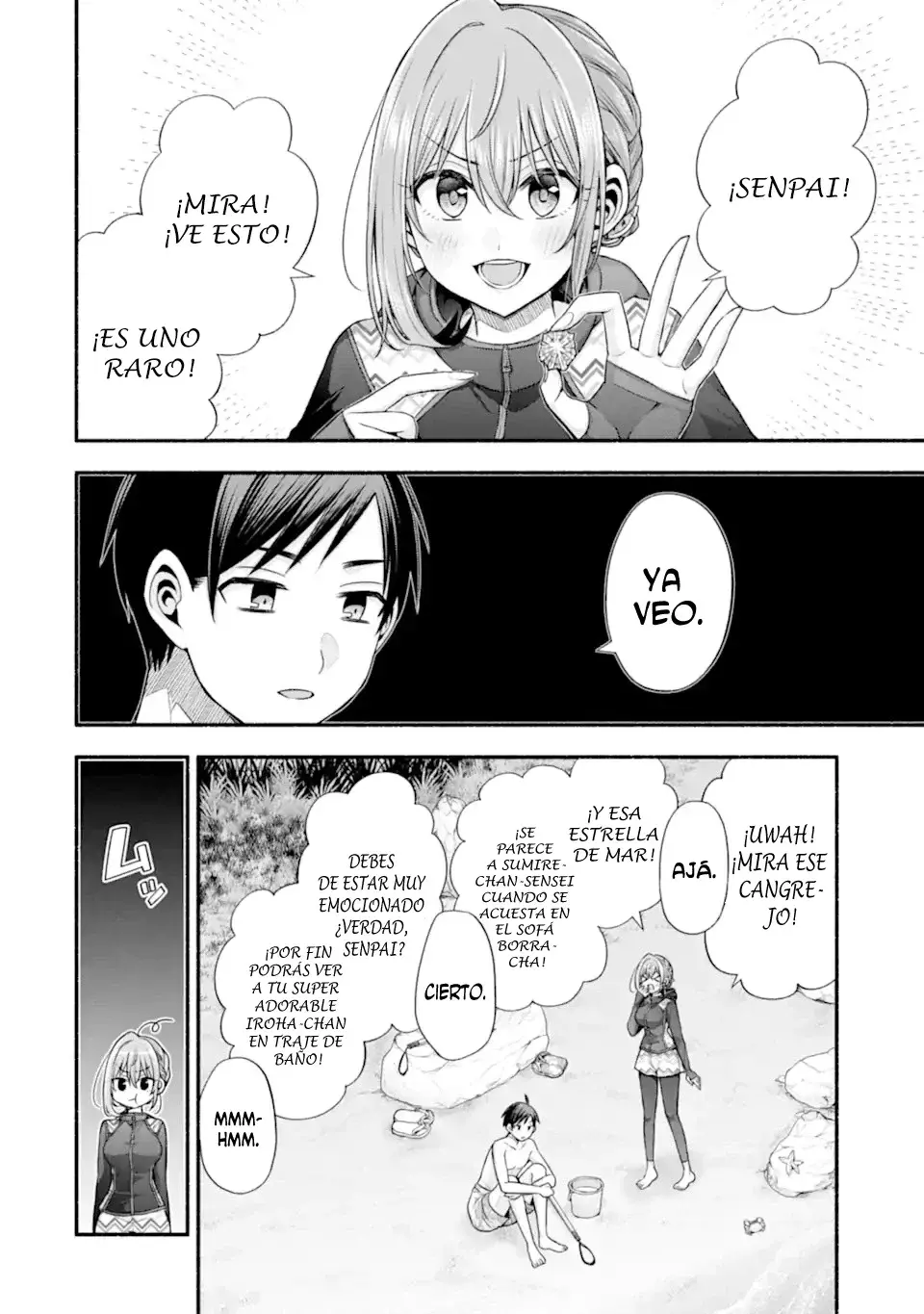 Tomodachi no Imouto ga Ore ni Dake Uzai Capítulo 38.1 - Página 6 en español