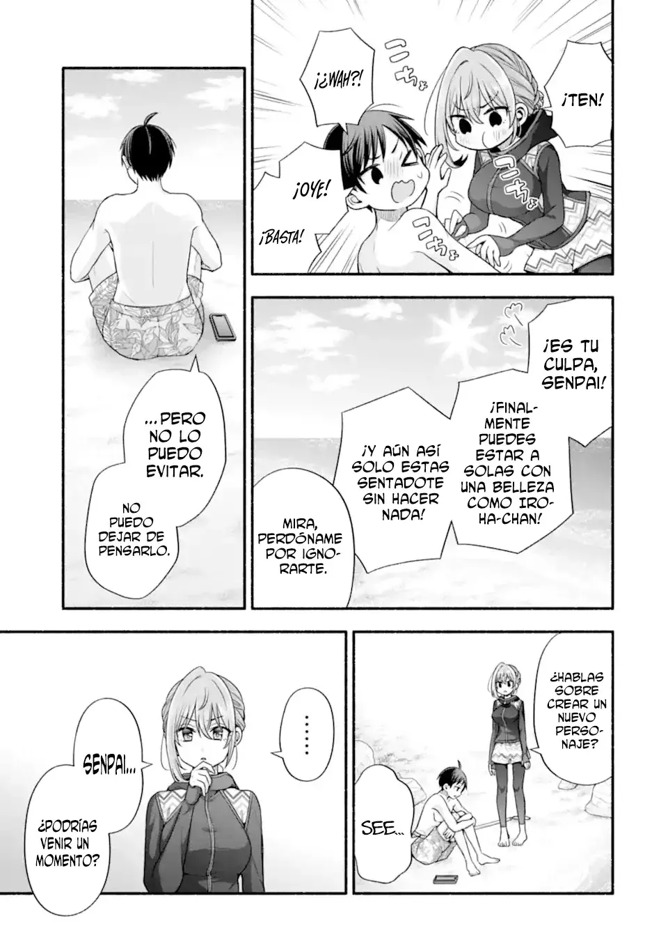 Tomodachi no Imouto ga Ore ni Dake Uzai Capítulo 38.1 - Página 9 en español