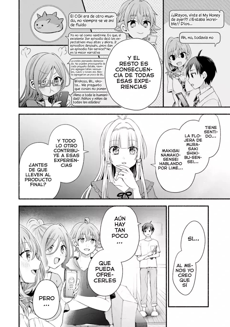 Tomodachi no Imouto ga Ore ni Dake Uzai Capítulo 39.2 - Página 8 en español