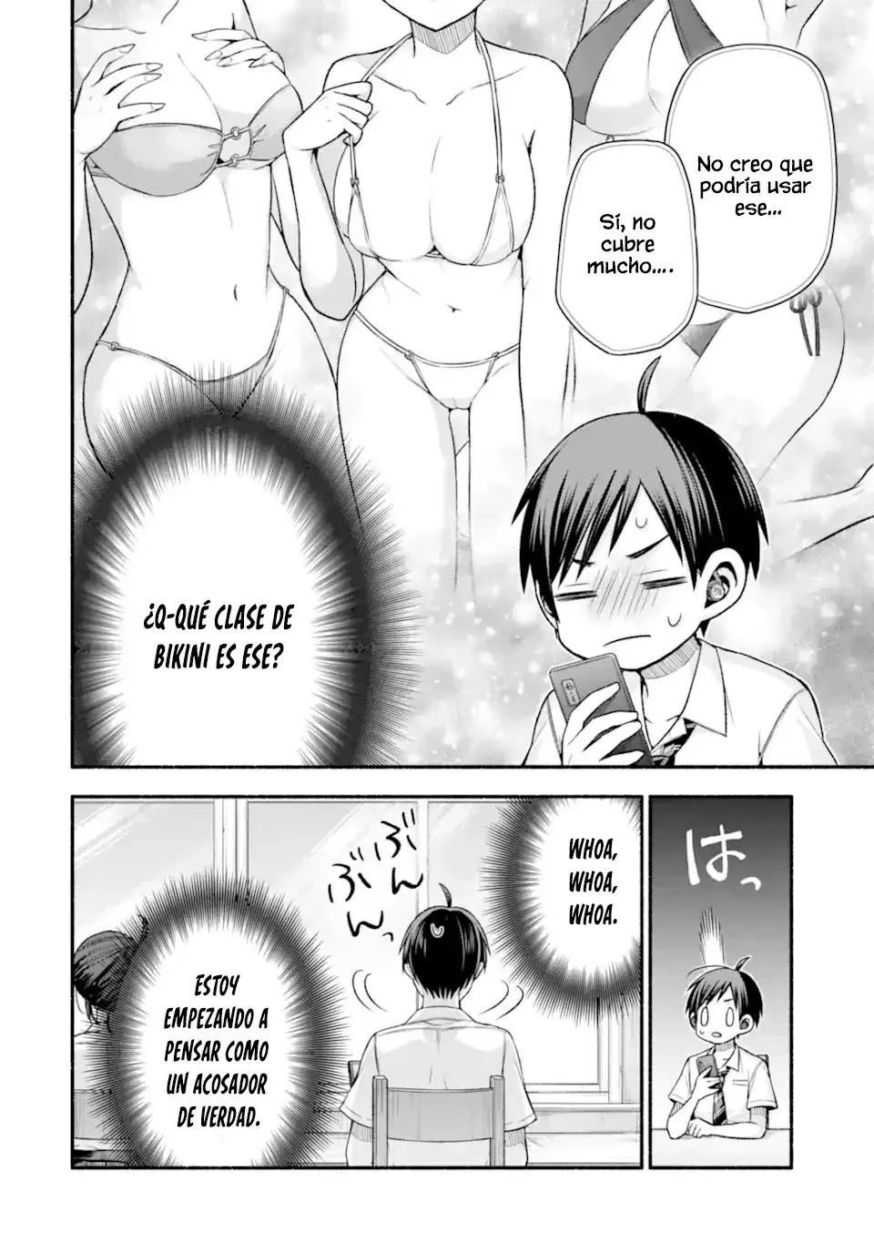 Tomodachi no Imouto ga Ore ni Dake Uzai Capítulo 42.1 - Página 8 en español