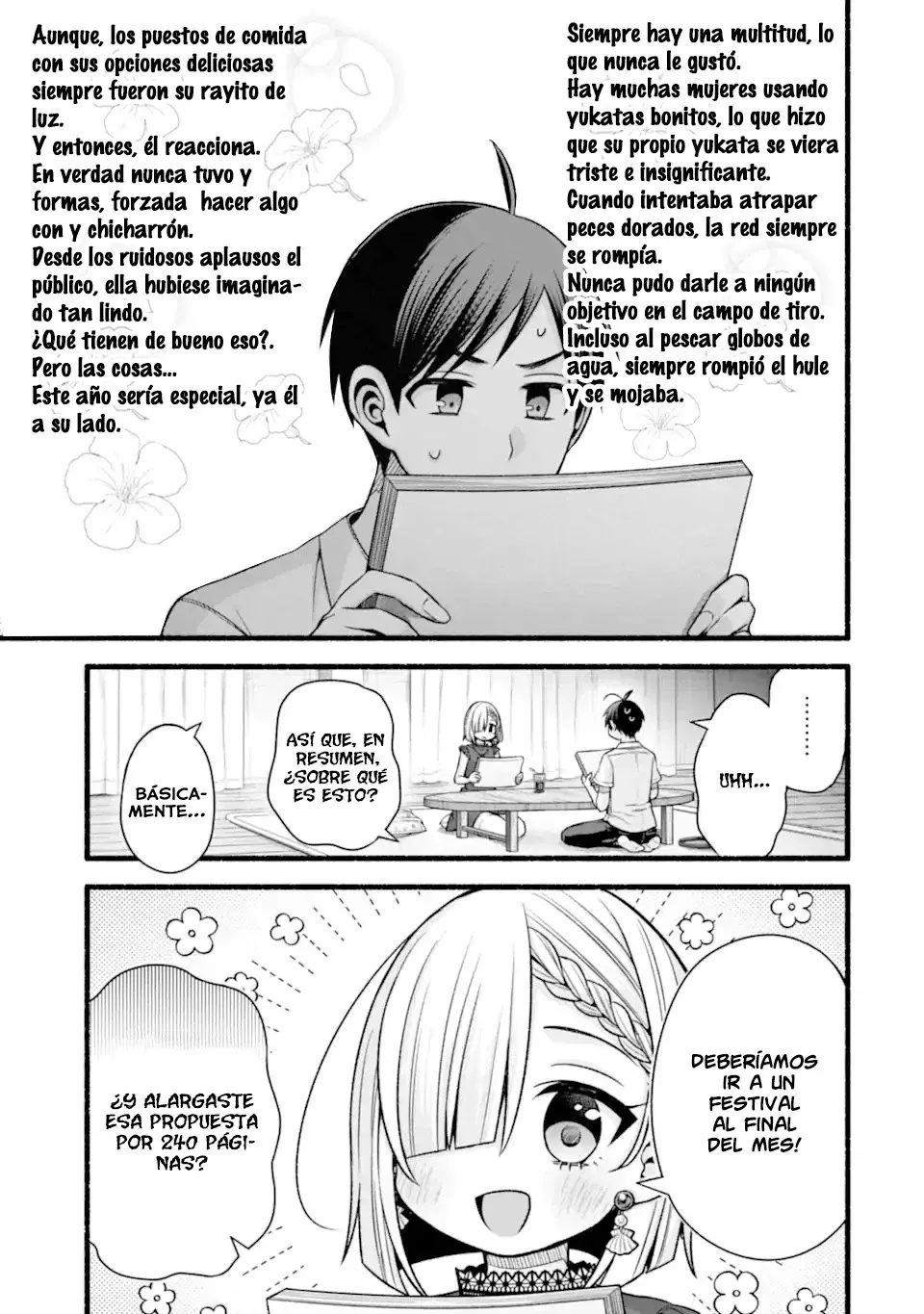 Tomodachi no Imouto ga Ore ni Dake Uzai Capítulo 44.1 - Página 7 en español