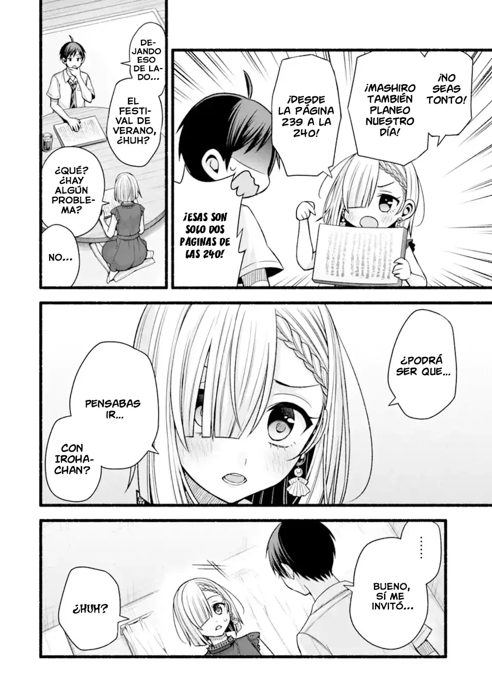 Tomodachi no Imouto ga Ore ni Dake Uzai Capítulo 44.1 - Página 8 en español