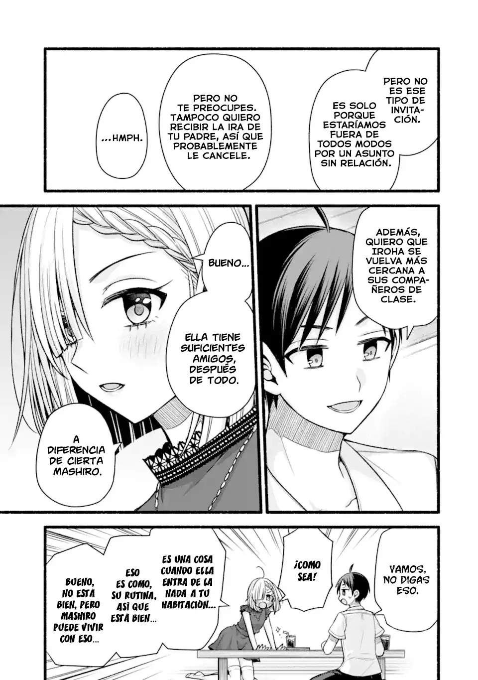 Tomodachi no Imouto ga Ore ni Dake Uzai Capítulo 44.1 - Página 9 en español