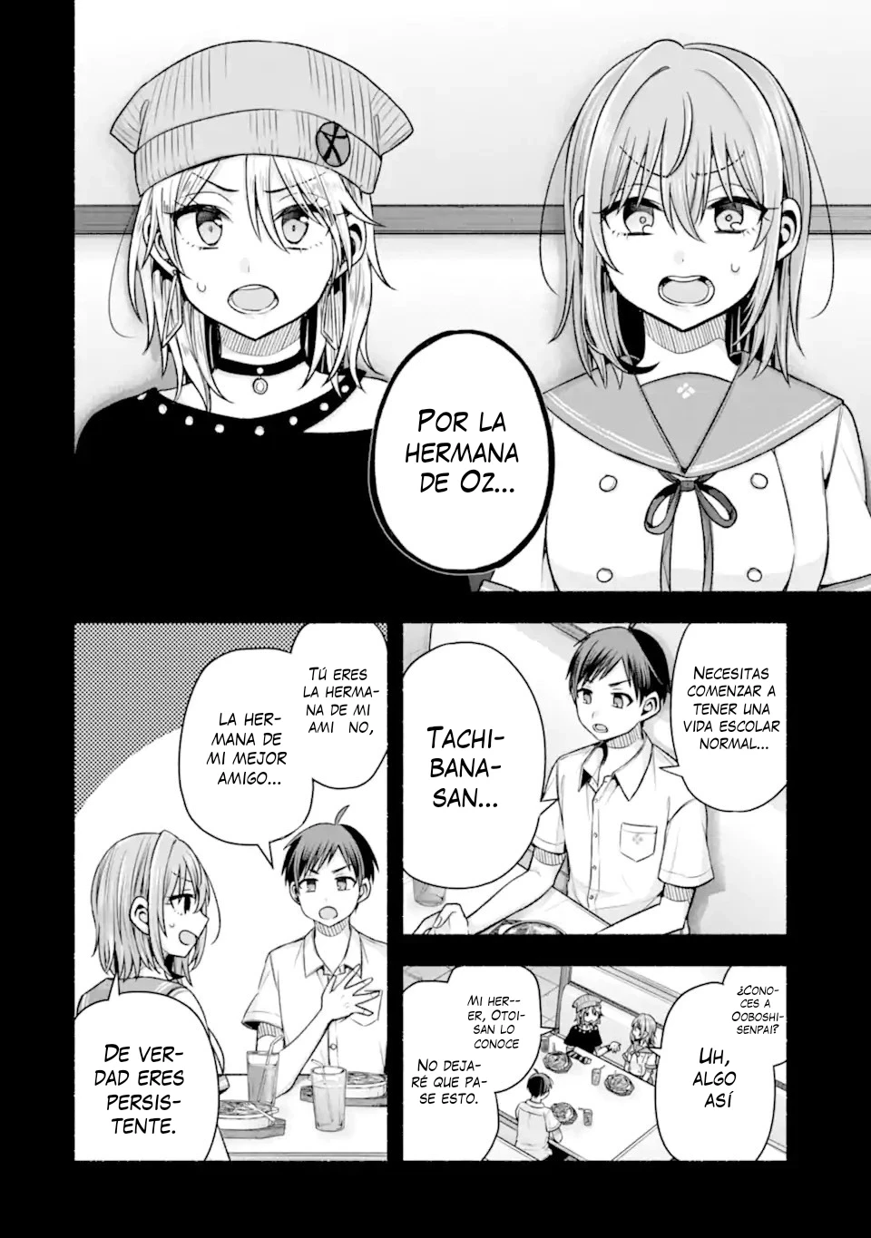 Tomodachi no Imouto ga Ore ni Dake Uzai Capítulo 49.2 - Página 8 en español
