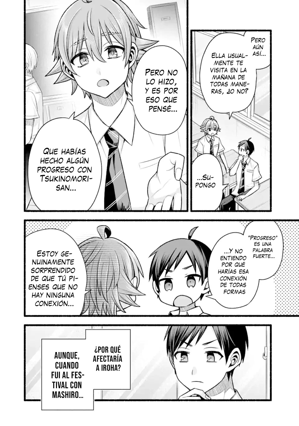Tomodachi no Imouto ga Ore ni Dake Uzai Capítulo 50.1 - Página 12 en español