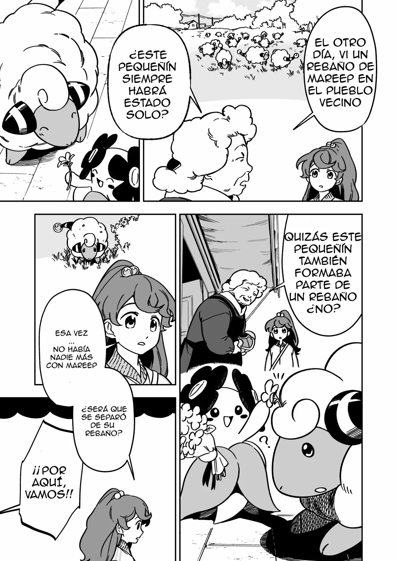 Mis 30 años con Ampharos Capítulo 2 - Página 5 en español