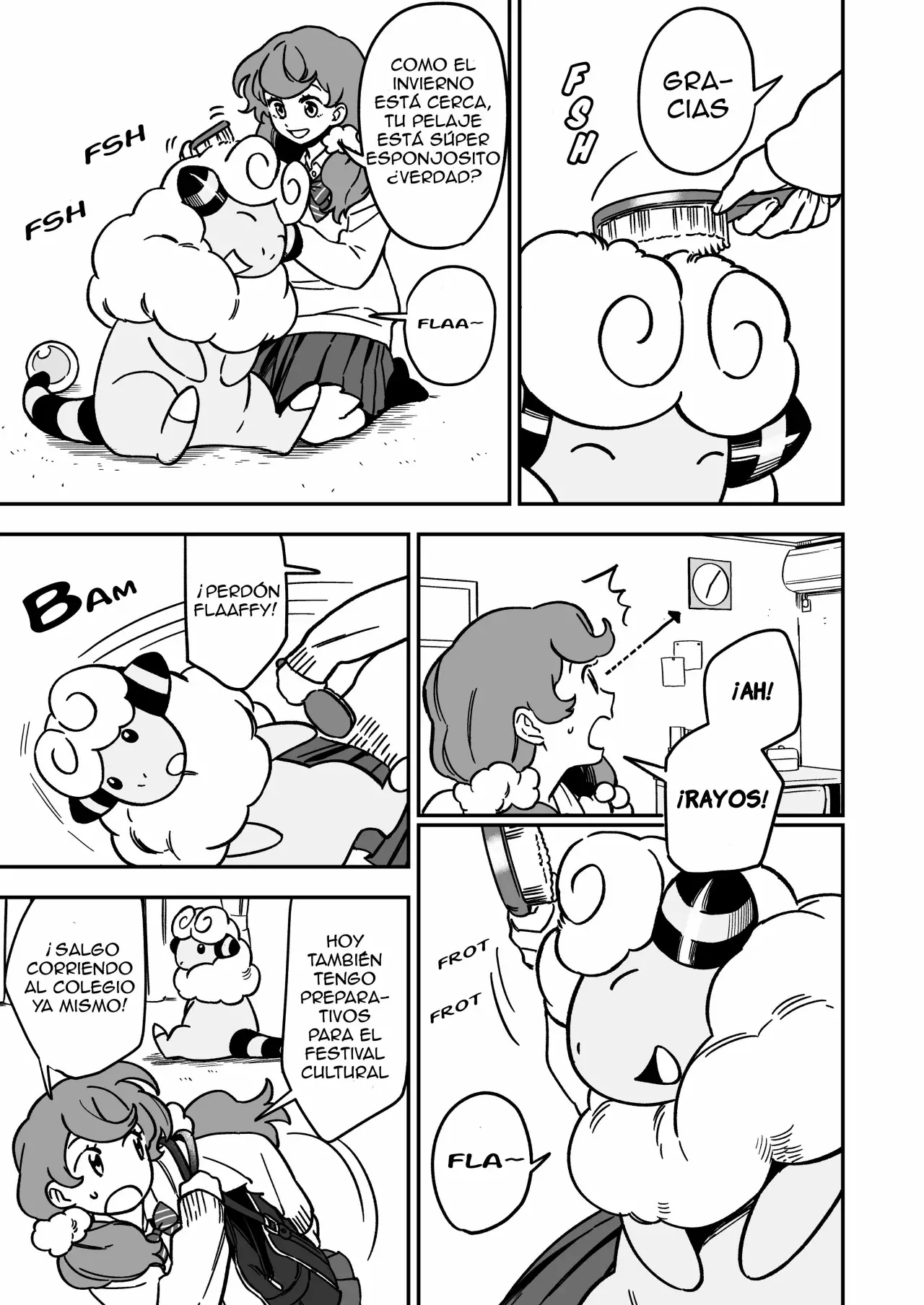 Mis 30 años con Ampharos Capítulo 3 - Página 3 en español