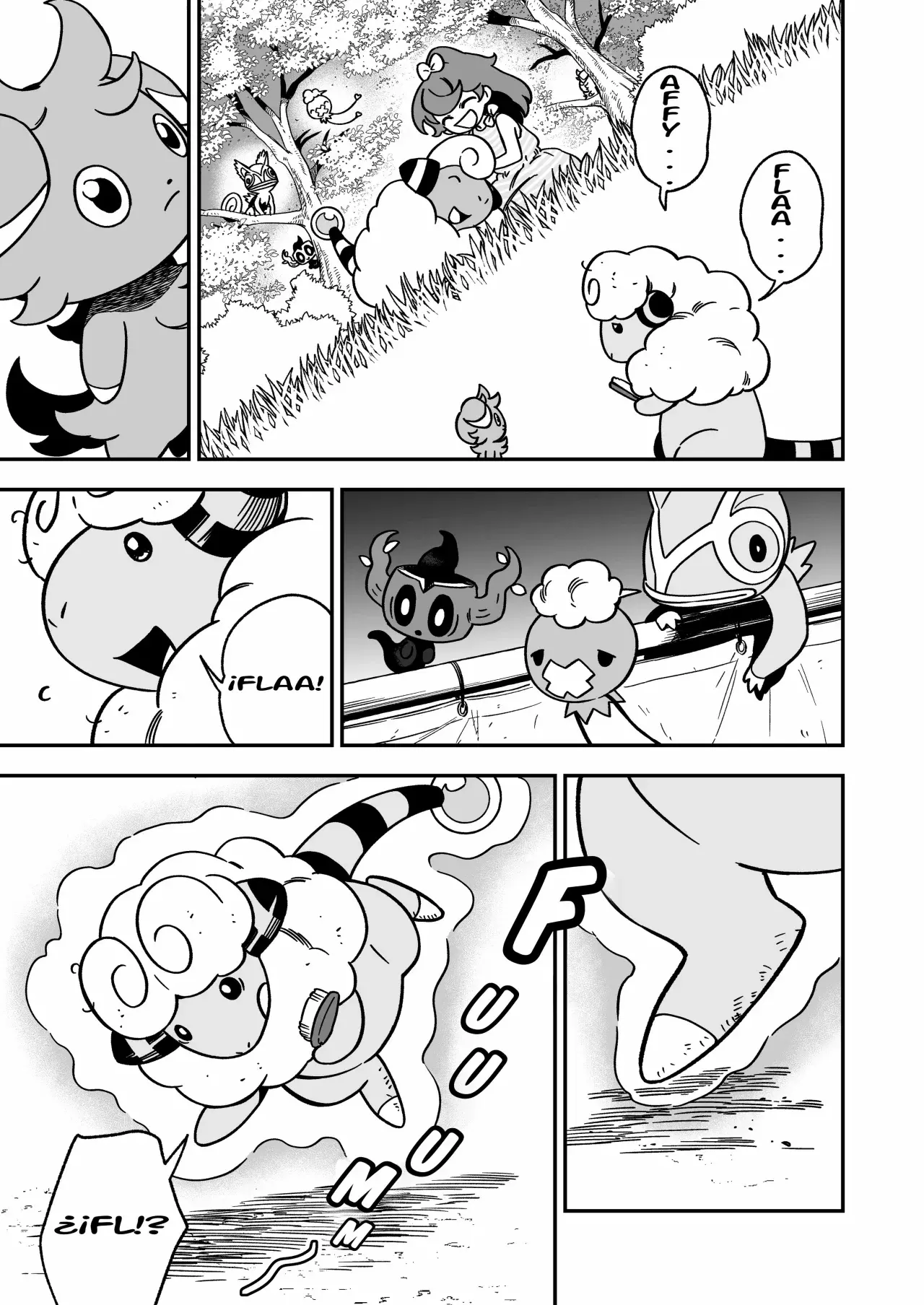 Mis 30 años con Ampharos Capítulo 4 - Página 7 en español