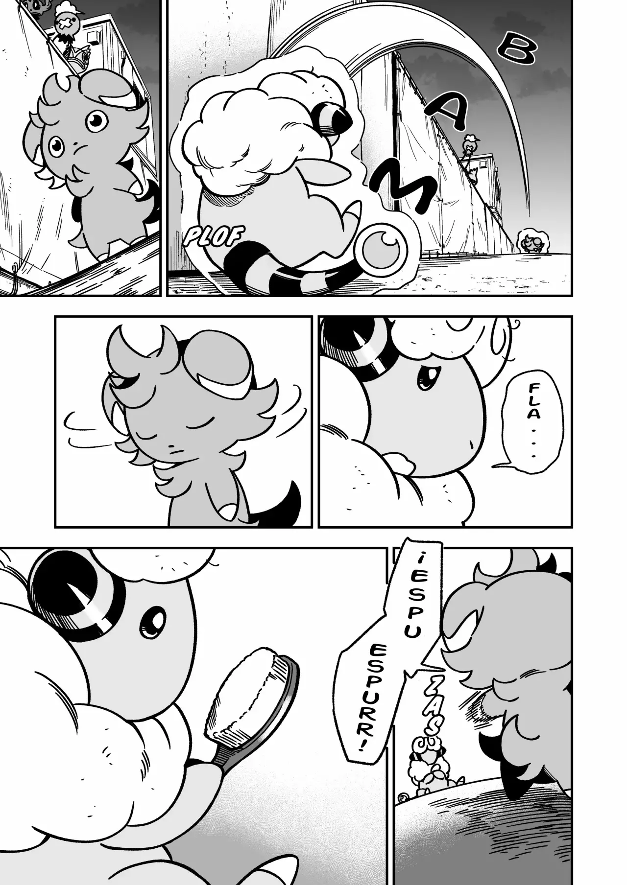 Mis 30 años con Ampharos Capítulo 4 - Página 9 en español