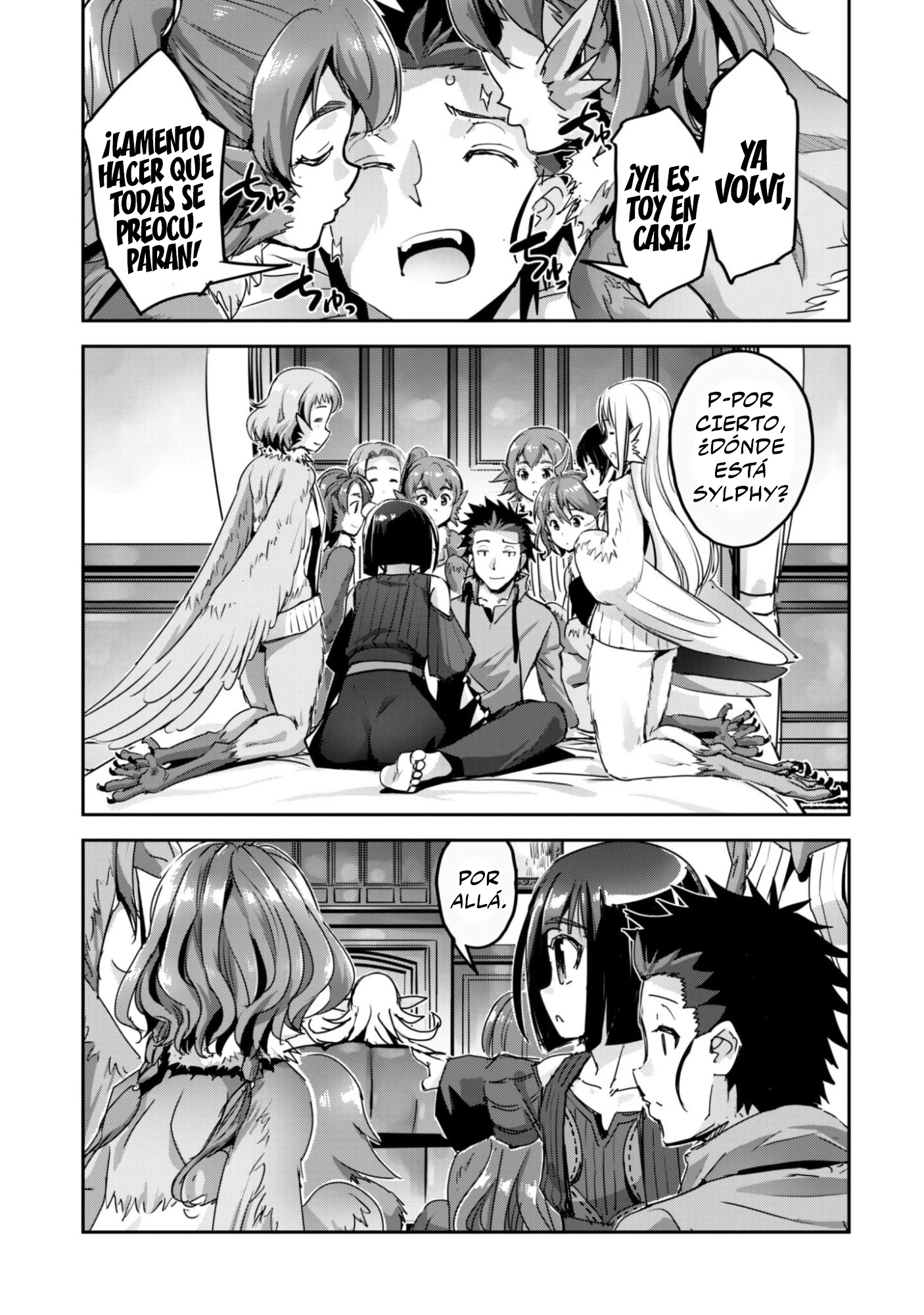 Goshujinsama to Yuku Isekai Survival! Capítulo 58 - Página 4 en español