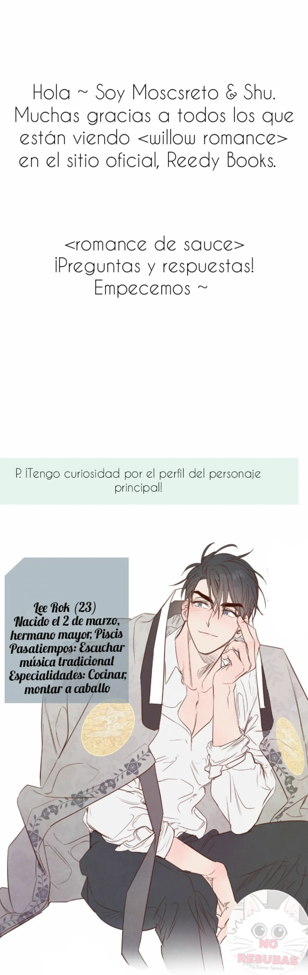 Romance bajo el sauce Capítulo 27.5 - Página 3 en español