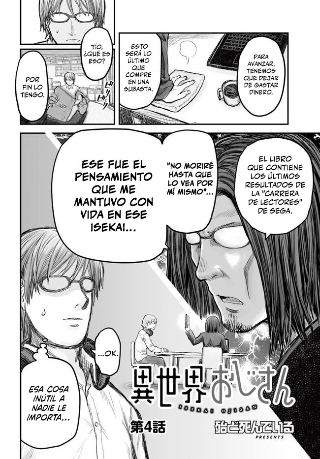 Isekai Ojisan Capítulo 4 - Página 3 en español