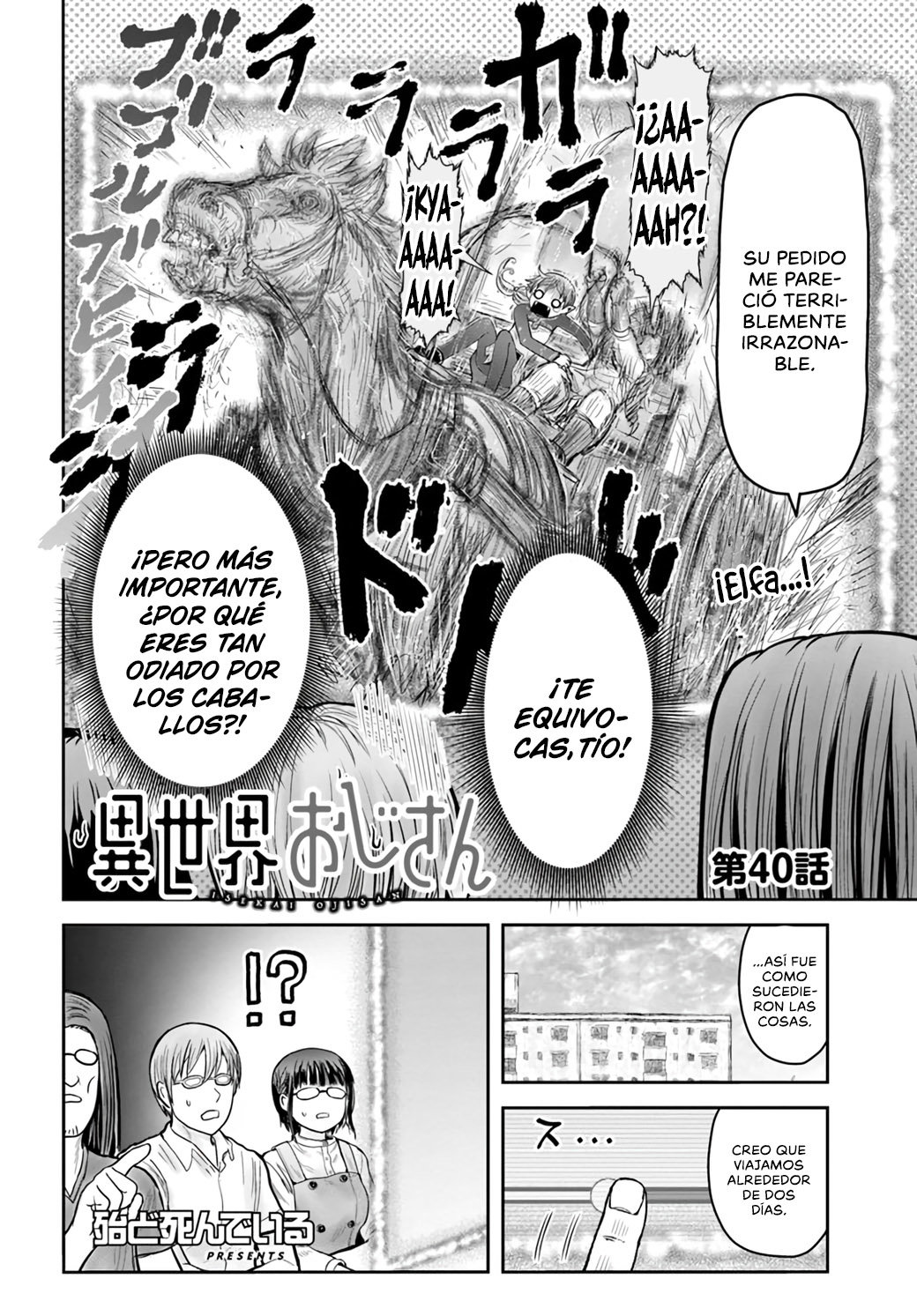 Isekai Ojisan Capítulo 40 - Página 3 en español