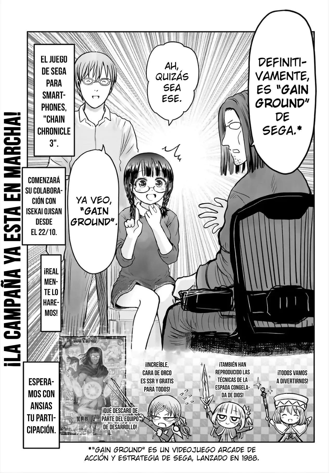 Isekai Ojisan Capítulo 70.3 - Página 8 en español