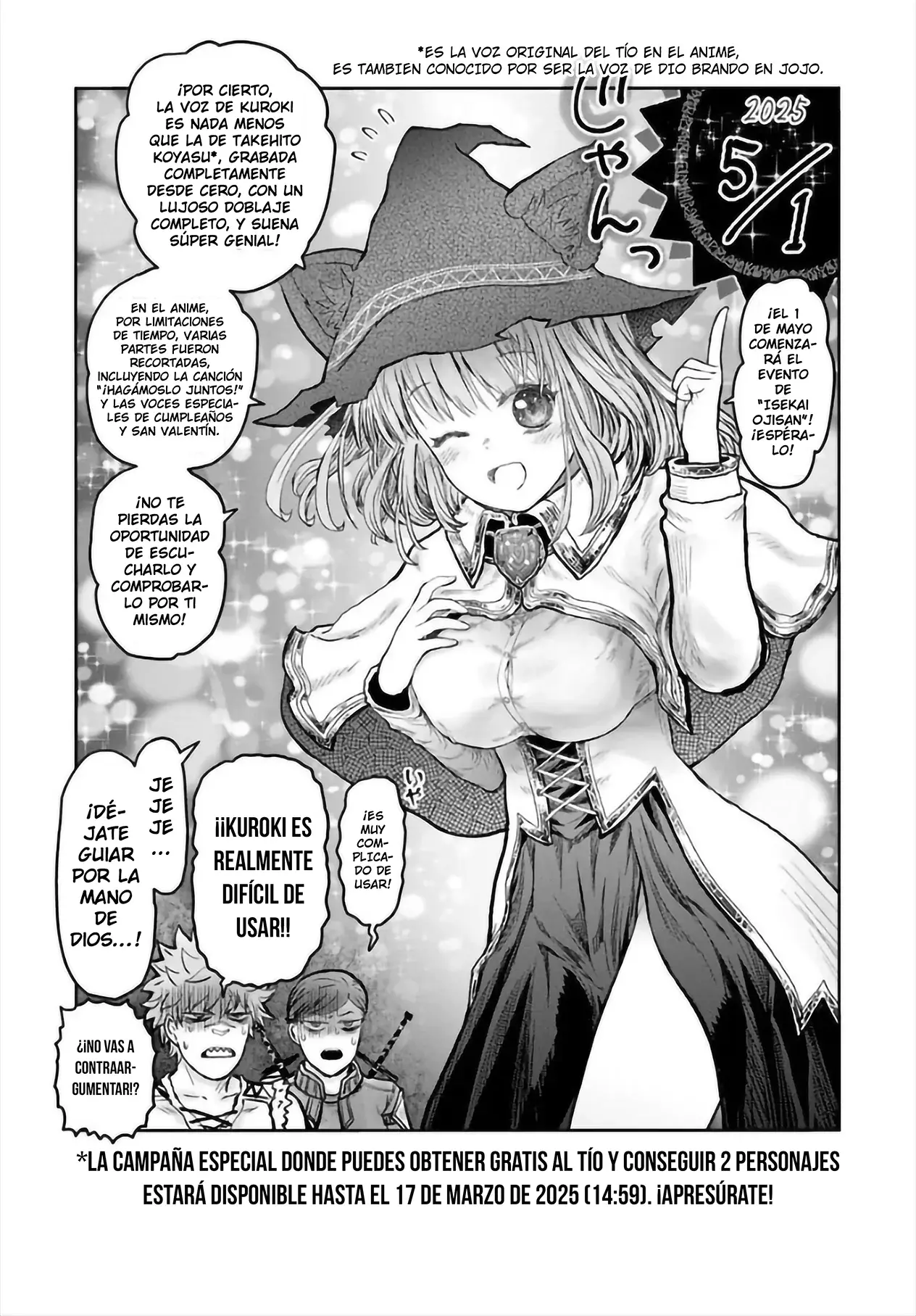 Isekai Ojisan Capítulo 70.4 - Página 4 en español