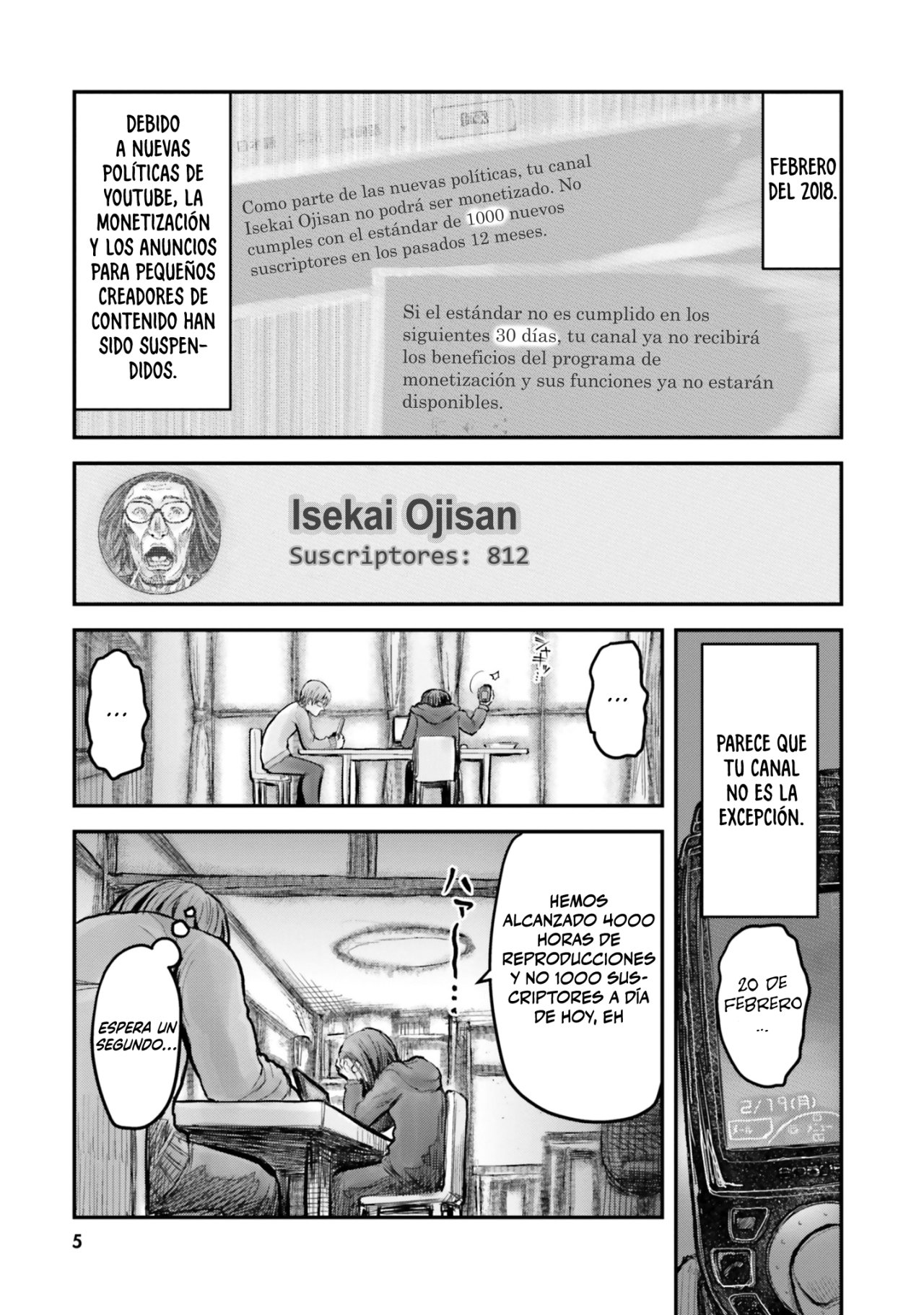 Isekai Ojisan Capítulo 8 - Página 5 en español