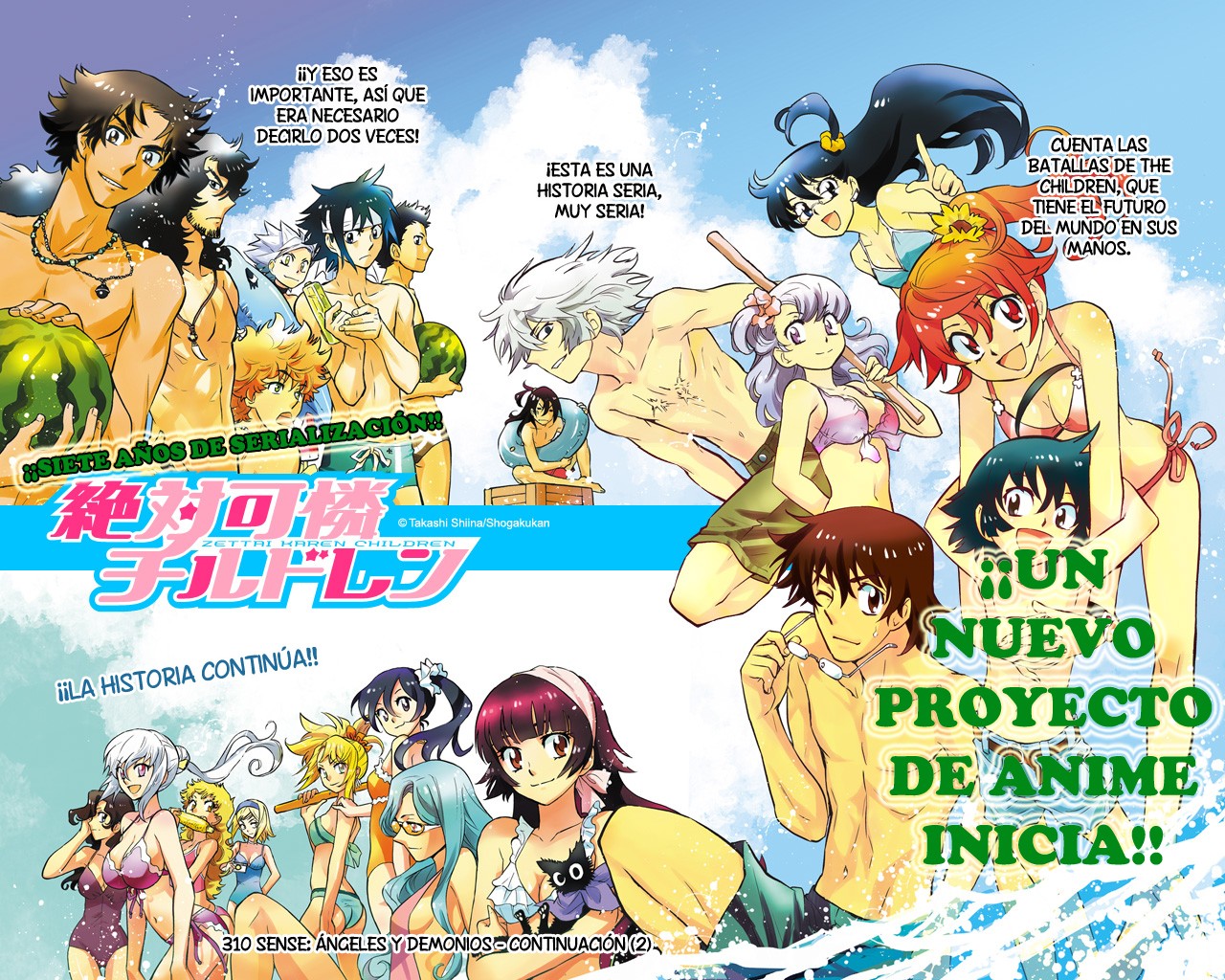 Zettai Karen Children Capítulo 310 - Página 3 en español