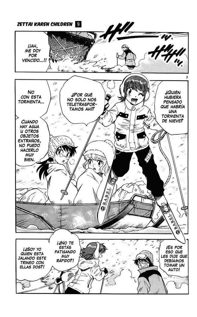 Zettai Karen Children Capítulo 76 - Página 4 en español